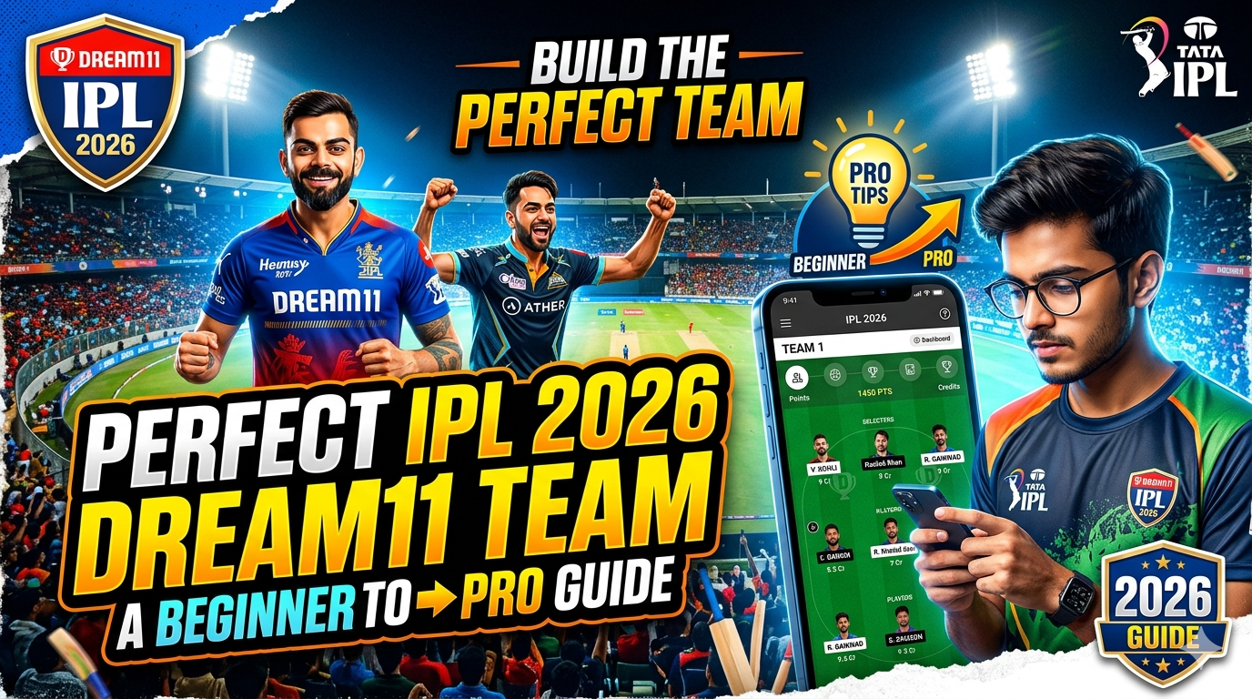 How to Build the Perfect IPL 2026 Dream11 Team: A Beginner to Pro Guide