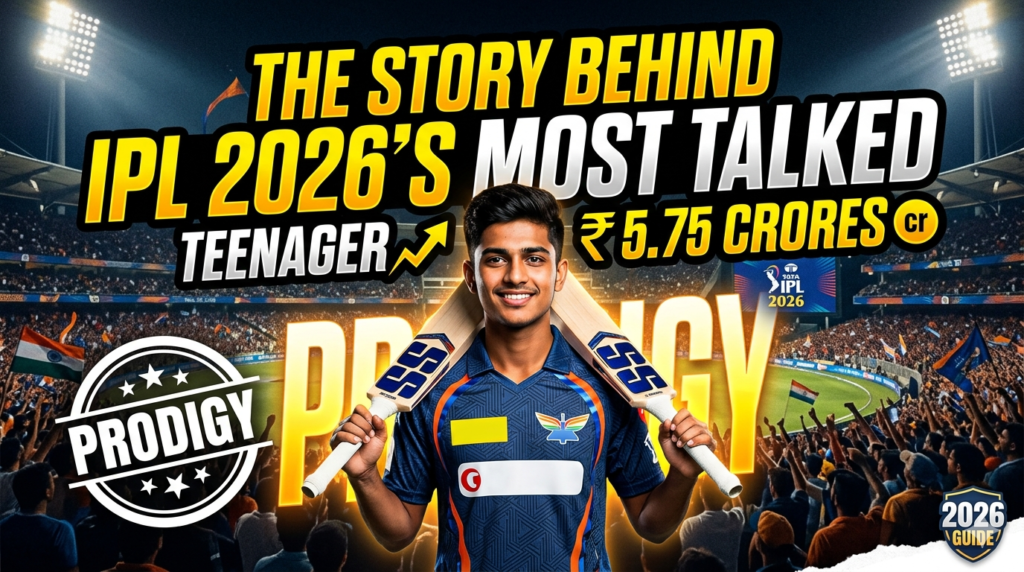 Vaibhav Sooryavanshi at 15: The Story Behind IPL 2026’s Most Talked-About Teenager